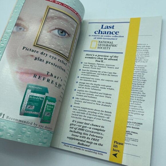 5/$10 National Geographic Magazine Orphan Gorillas April 2000 - Picture 7 of 9